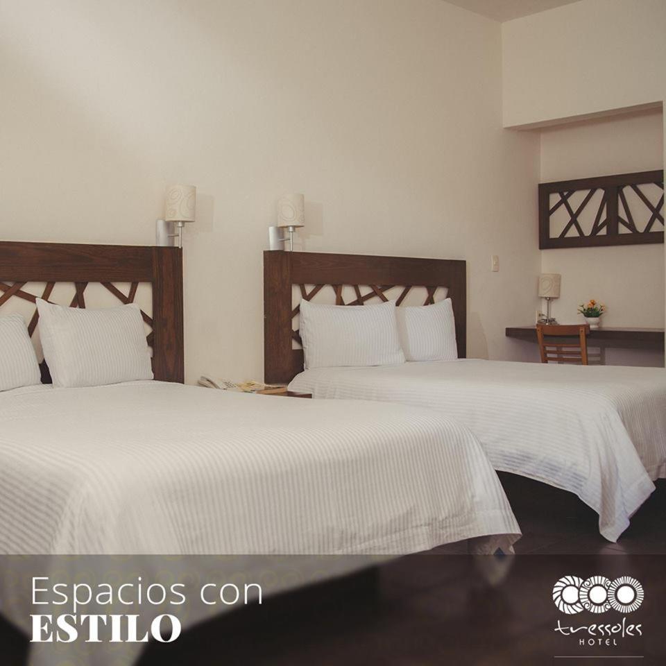 Hotel Tres Soles シウダード・マデロ エクステリア 写真